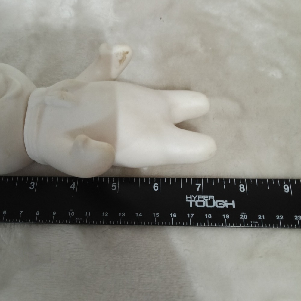 Vintage 1971 Pillsbury Doughboy Poppin Fresh Vinyl Squeeze Toy 7.25 Inch Figure - Picture 7 of 7